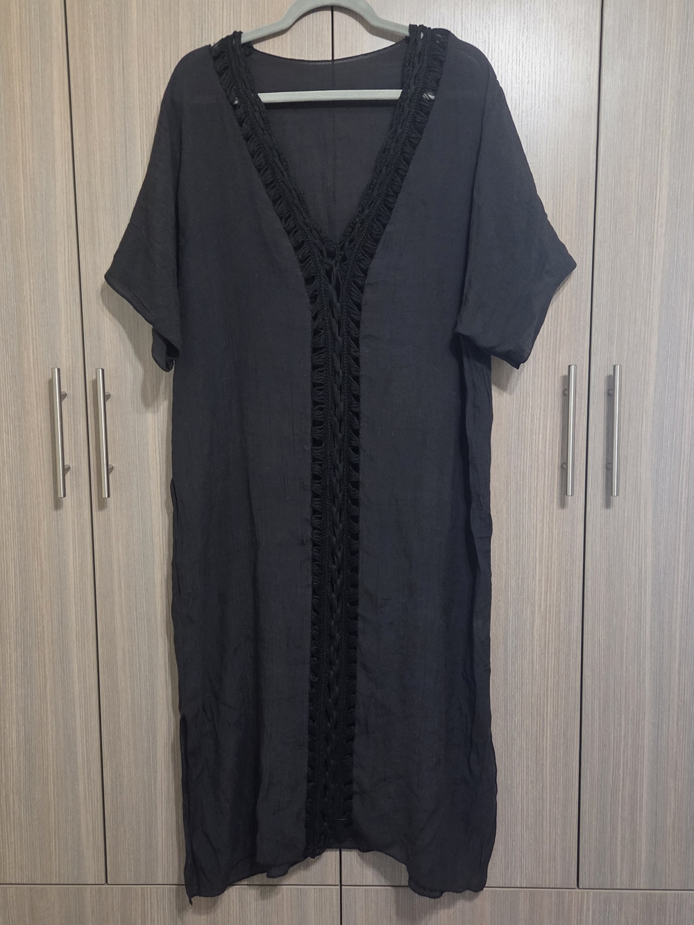 Stylish Crochet Swim Coverup Kaftan